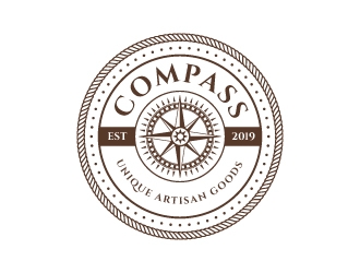 COMPASS logo design by mawanmalvin