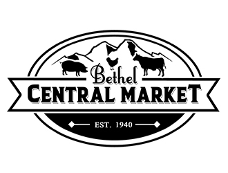 Bethel Central Market logo design by PrimalGraphics