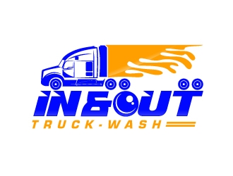 In & Out Truck-Wash  logo design by uttam