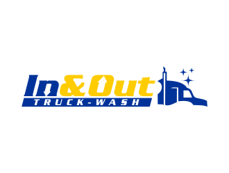 In & Out Truck-Wash  logo design by done