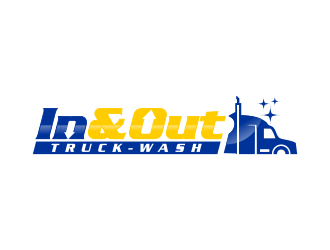 In & Out Truck-Wash  logo design by done