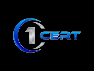 1Cert logo design by mewlana