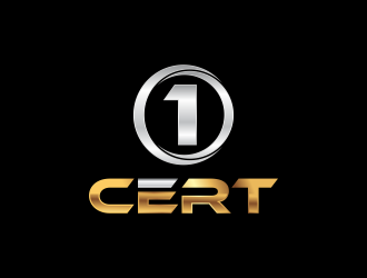 1Cert logo design by haidar