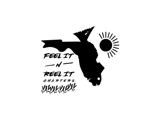 Feel It N Reel It Charters logo design by sodimejo