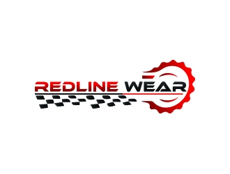 Redline Wear  logo design by zubi