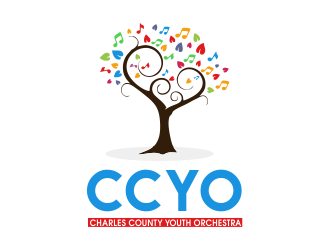 Charles County Youth Orchestra logo design by JessicaLopes