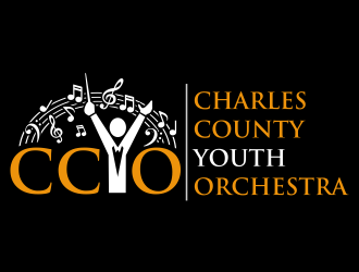 Charles County Youth Orchestra logo design by jm77788
