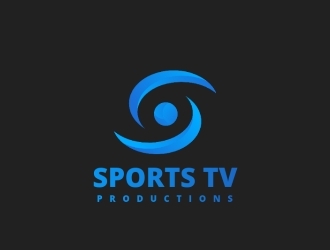 Sports TV Productions logo design by mazbetdesign