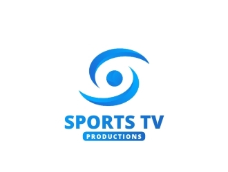 Sports TV Productions logo design by mazbetdesign