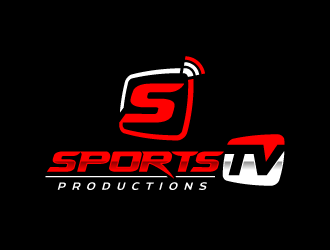 Sports TV Productions logo design by jaize