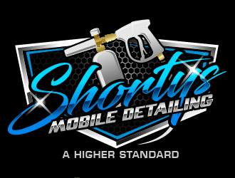 SHORTIES MOBILE DETAILING logo design by THOR_
