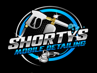 SHORTIES MOBILE DETAILING logo design by THOR_