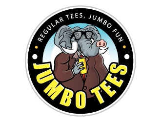 Jumbo Tees logo design by Suvendu