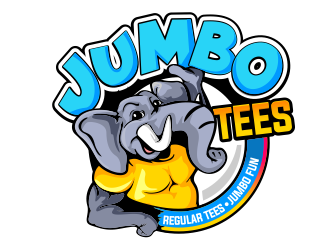Jumbo Tees logo design by veron