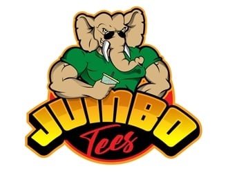 Jumbo Tees logo design by DreamLogoDesign