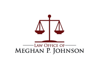 Meghan P. Johnson Law, PLLC logo design by Lovoos