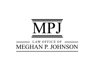 Meghan P. Johnson Law, PLLC logo design by Barkah