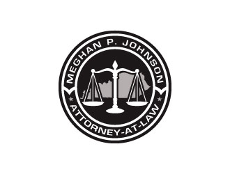 Meghan P. Johnson Law, PLLC logo design by sanworks