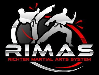 R I M A S - Richter Martial Arts System logo design by Suvendu