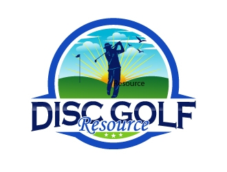 Disc Golf Resource logo design by 35mm