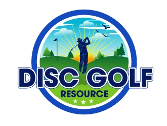 Disc Golf Resource logo design by 35mm