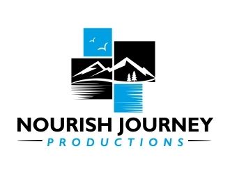 Nourish Journey Productions logo design by ruki