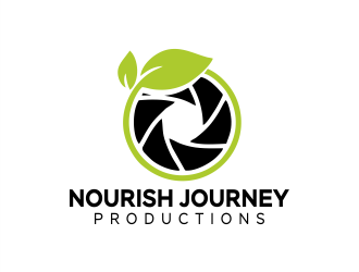 Nourish Journey Productions logo design by ROSHTEIN