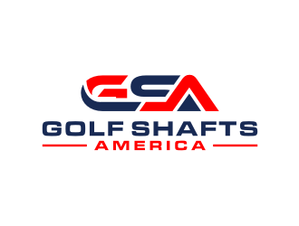 Golf Shafts America logo design by Zhafir