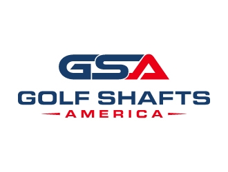 Golf Shafts America logo design by BrainStorming
