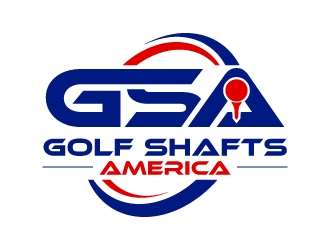 Golf Shafts America logo design by uttam