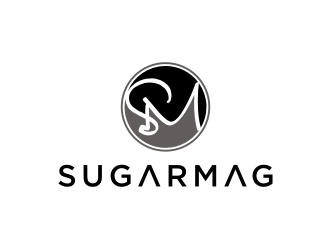 Sugarmag logo design by asyqh