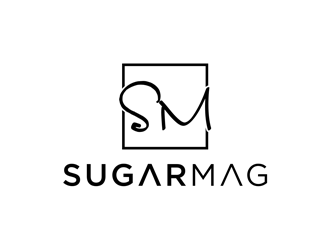 Sugarmag logo design by johana