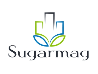 Sugarmag logo design by fawadyk