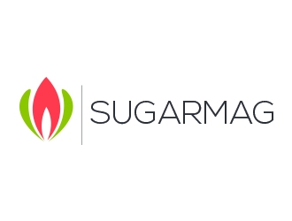 Sugarmag logo design by fawadyk