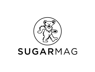 Sugarmag logo design by johana