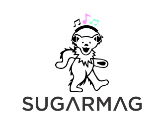 Sugarmag logo design by savana