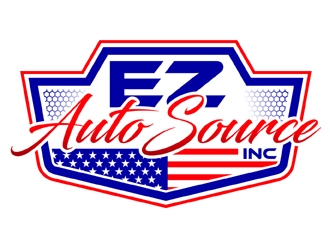 EZ Auto Source Inc logo design by MAXR