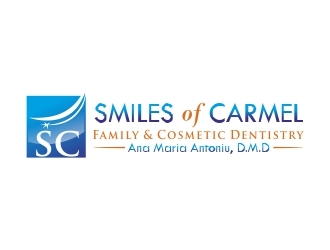 Smiles of Carmel logo design by ruki