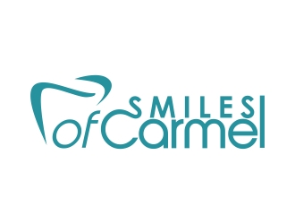 Smiles of Carmel logo design by Lut5