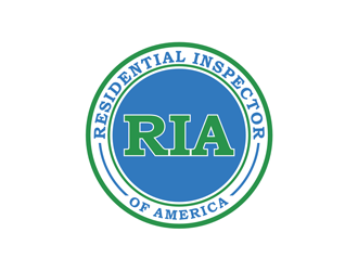 Residential Inspector of America logo design by johana