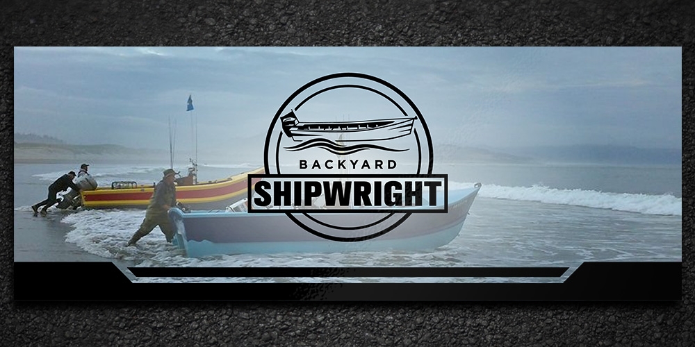 Backyard Shipwrights  logo design by Gelotine