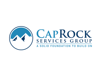 CapRock Services Group logo design by lexipej