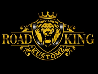 Road King Kustomz logo design by DreamLogoDesign
