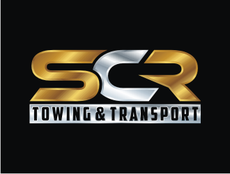 SCR Towing & Transport logo design by bricton