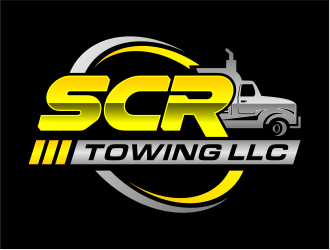 SCR Towing & Transport logo design by cintoko