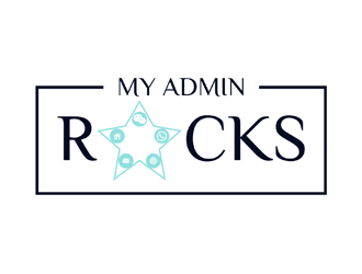 My Admin Rocks  logo design by KQ5