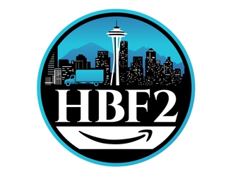 HBF2/Amazon logo design by DreamLogoDesign