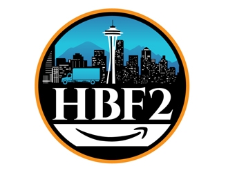 HBF2/Amazon logo design by DreamLogoDesign