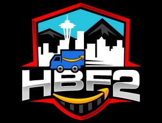 HBF2/Amazon logo design by Suvendu