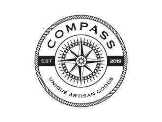 COMPASS logo design by mawanmalvin